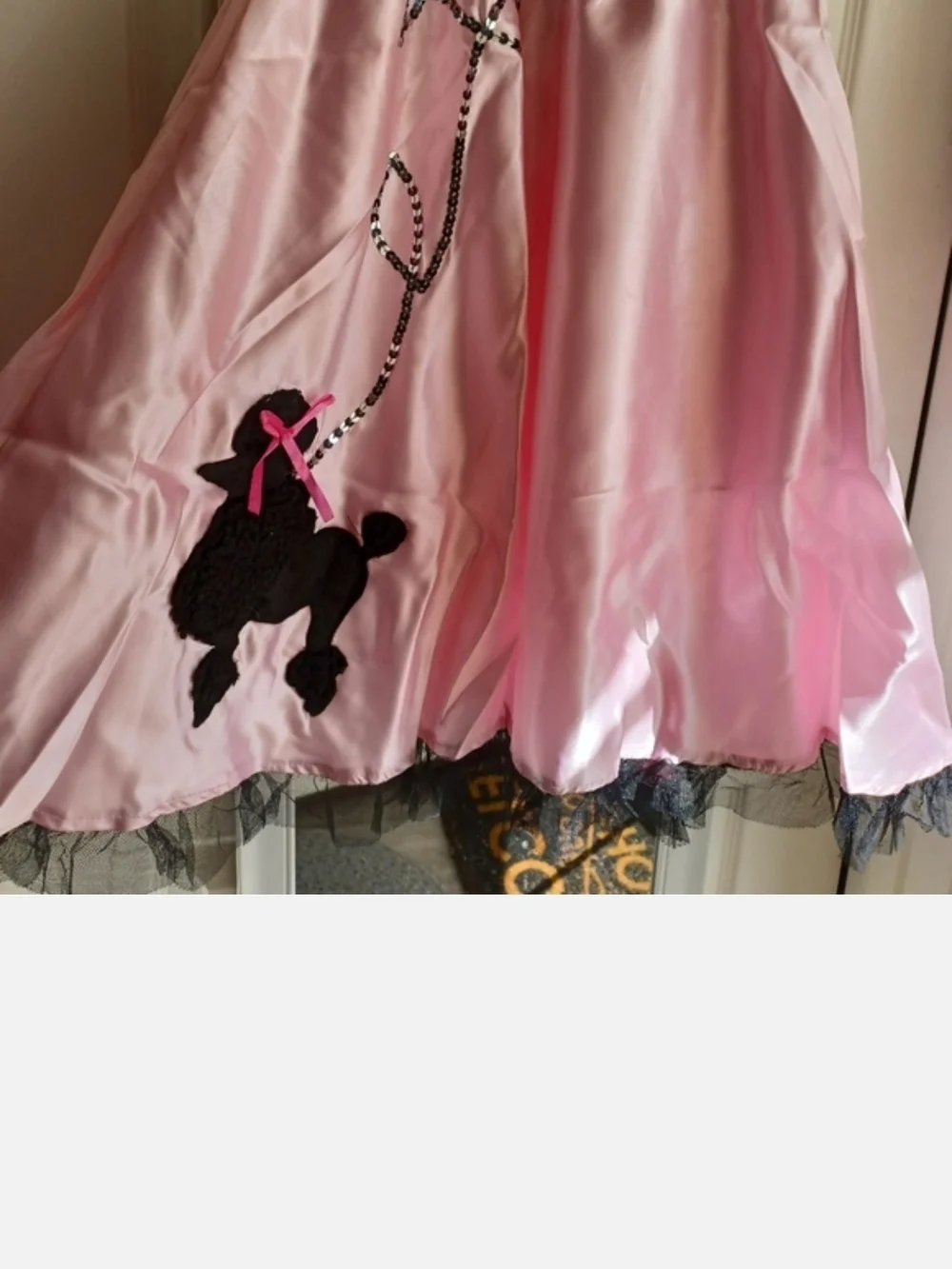 Pink Poodle Kids Costume - Child Medium